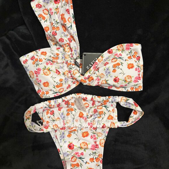 Zaful Swim Zaful Womens Bikini Set Floral Poshmark
